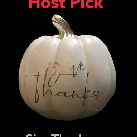 Small Give Thanks Pumpkin 🎈Last One 🎈 - Picture 4 of 4